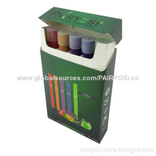 E-cig Mod, Crystal End Disposable 300 Puffs, Cigarette Box Packing
